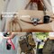 Mini Travel Ring Holder Keychain, Portable Jewelry Storage Holder Keychain with Protective Sponge, Small Necklace Earrings Case for Gym Sports Bag Purse
